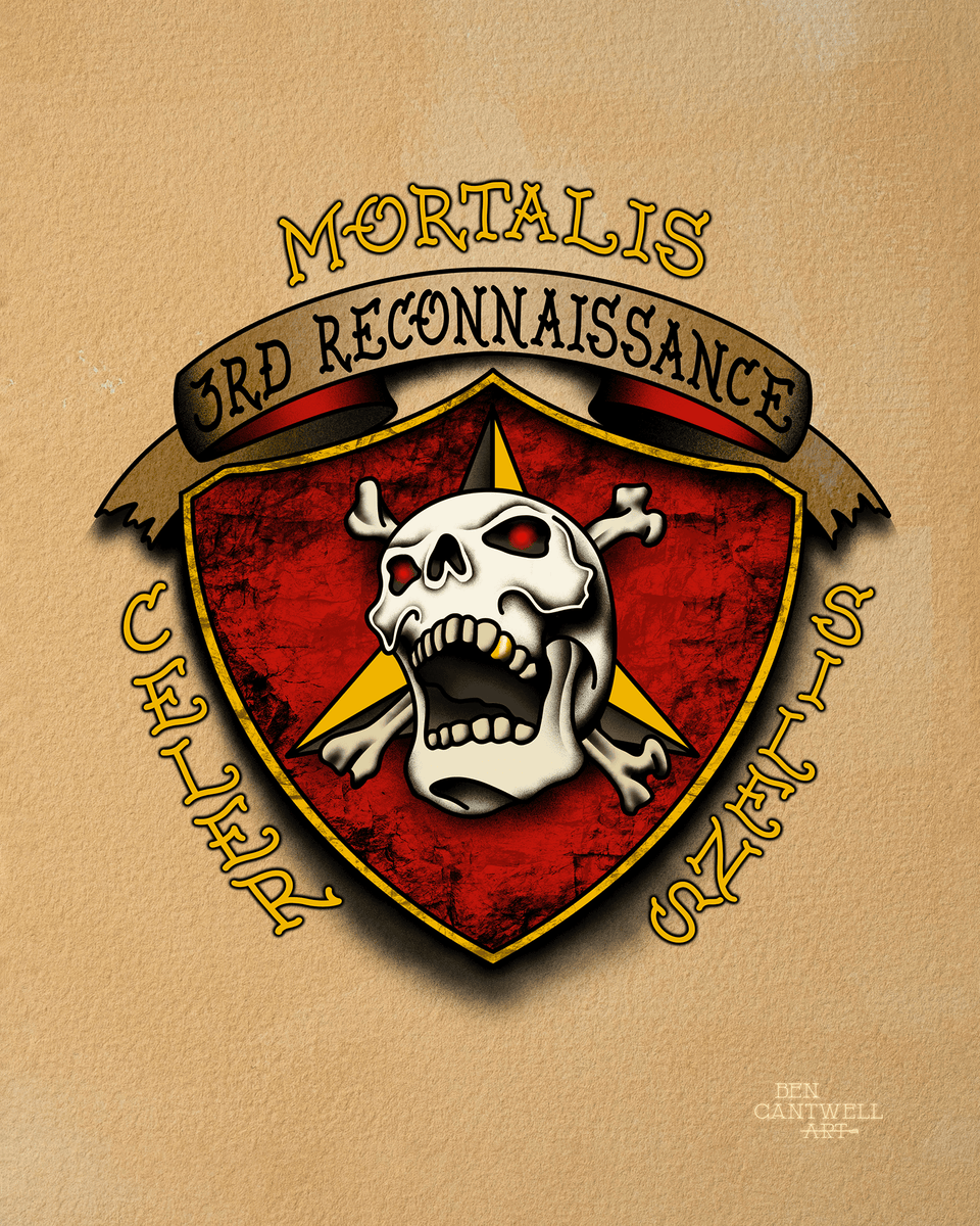 3rd Reconnaissance Battalion – Ben Cantwell Art