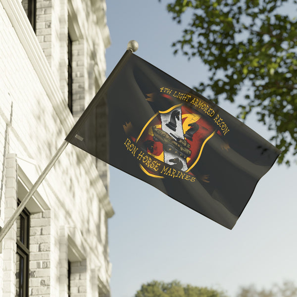 4th LAR - Iron Horse Marines - Flag – Ben Cantwell Art