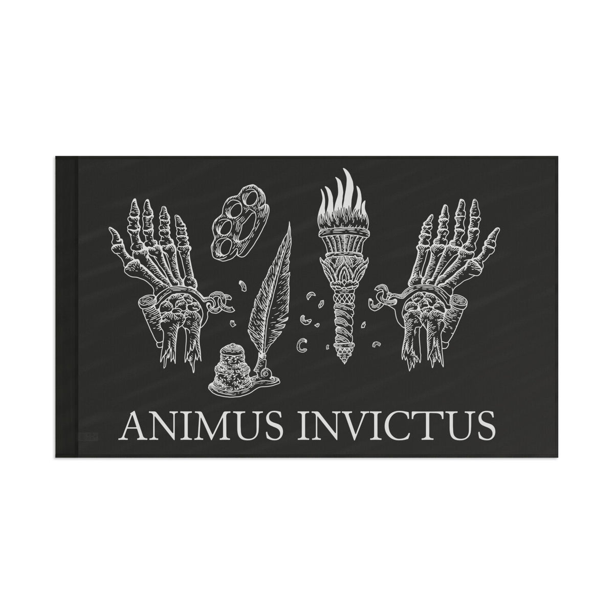 Animus Invictus - Unconquerable Soul - Flag – Ben Cantwell Art