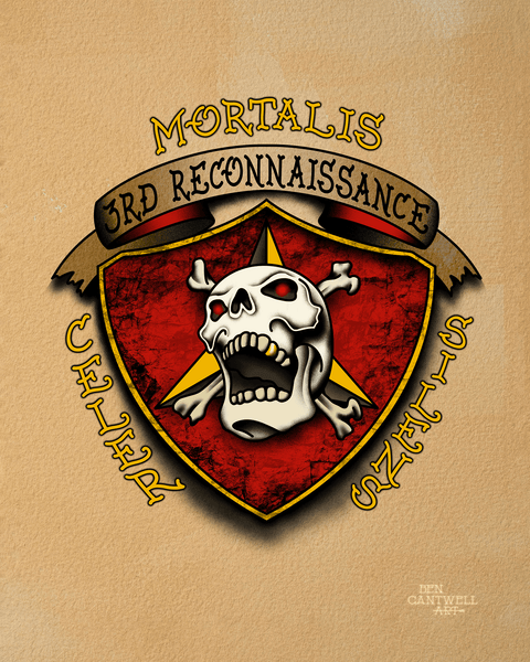 3rd Reconnaissance Battalion – Ben Cantwell Art