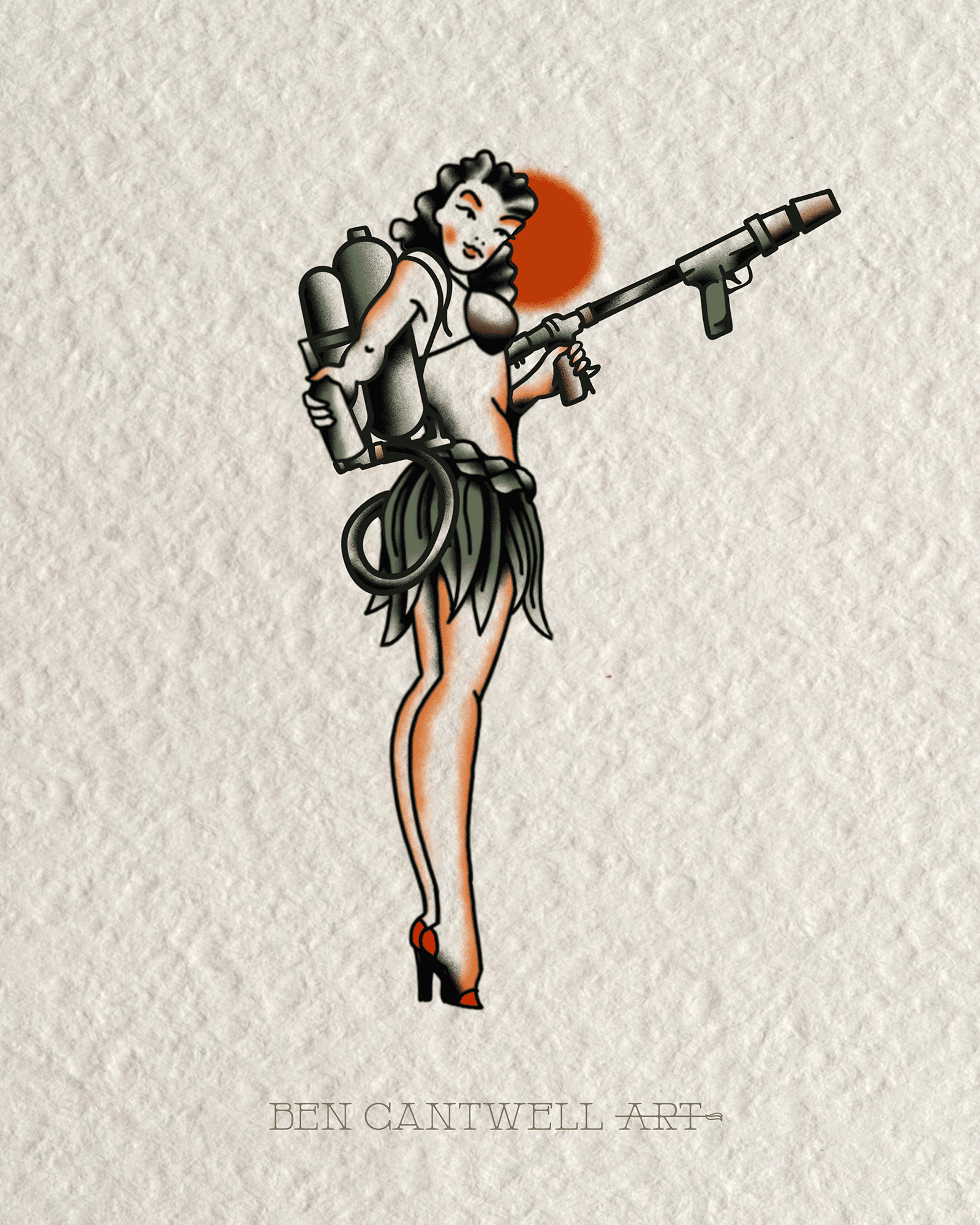 Wwii Pin Up Girls Tattoos wwii-pin-up-girls-tattoos